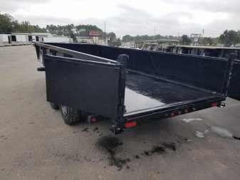 New 16LP-166SIRPD BIG TEX 7' X 16' DUMP TRAILER W/ 2' SIDES
