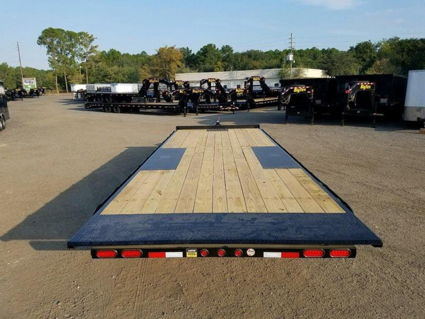 New 14OT-24BK BIG TEX 8.5' X 24' FLATBED TRAILER