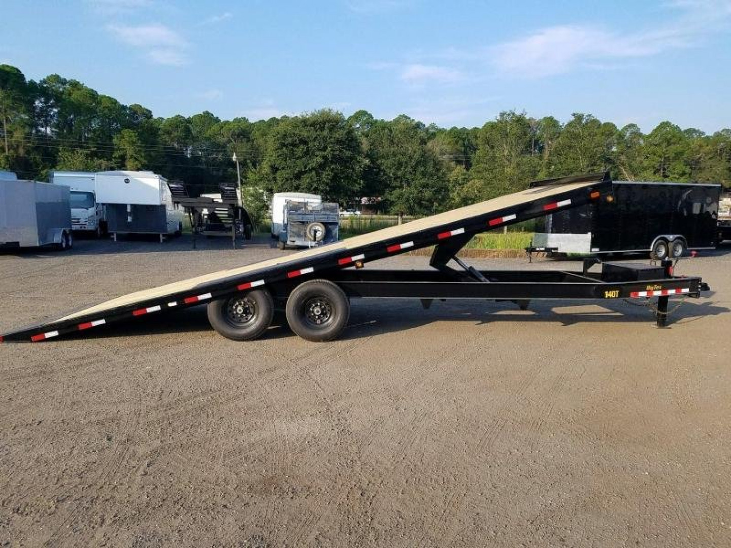New 14OT-24BK BIG TEX 8.5' X 24' FLATBED TRAILER
