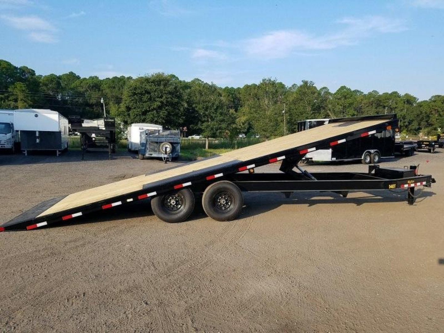 New 14OT-24BK BIG TEX 8.5' X 24' FLATBED TRAILER
