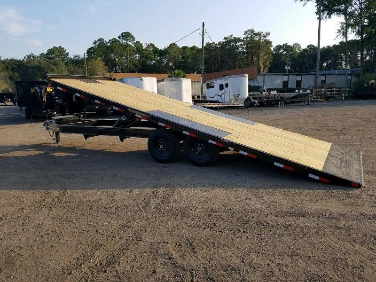 New 14OT-24BK BIG TEX 8.5' X 24' FLATBED TRAILER