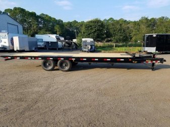 New 14OT-24BK BIG TEX 8.5' X 24' FLATBED TRAILER