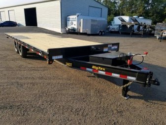 New 14OT-24BK BIG TEX 8.5' X 24' FLATBED TRAILER