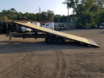 New 14OT-24BK BIG TEX 8.5' X 24' FLATBED TRAILER