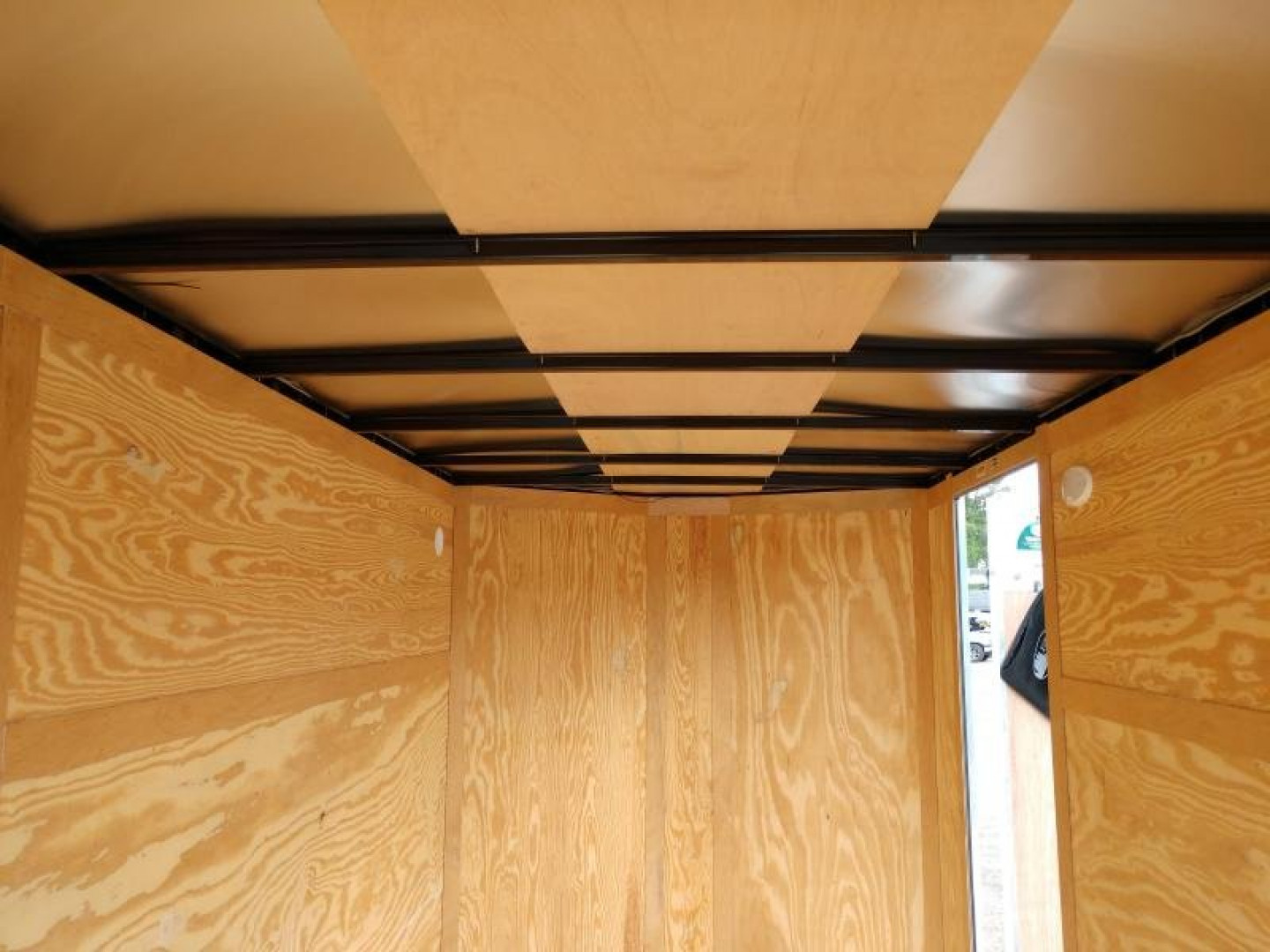 New GANS612TA2 CARGO MATE 6' X 12' ENCLOSED CARGO TRAILER W/ REAR RAMP DOOR & SIDE DOOR