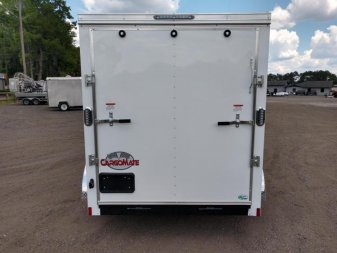 New GANS612TA2 CARGO MATE 6' X 12' ENCLOSED CARGO TRAILER W/ REAR RAMP DOOR & SIDE DOOR