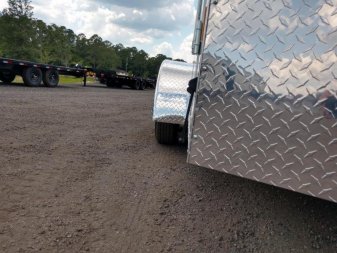 New GANS612TA2 CARGO MATE 6' X 12' ENCLOSED CARGO TRAILER W/ REAR RAMP DOOR & SIDE DOOR