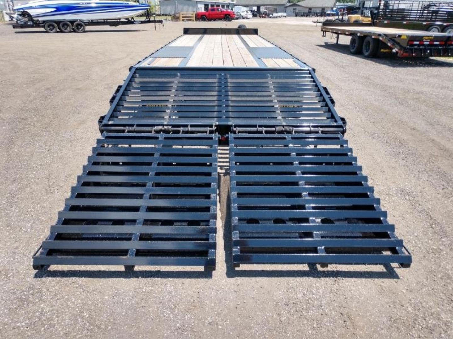 New 22PH-25BK+5MR BIG TEX 8.5' X 30' FLATBED TRAILER