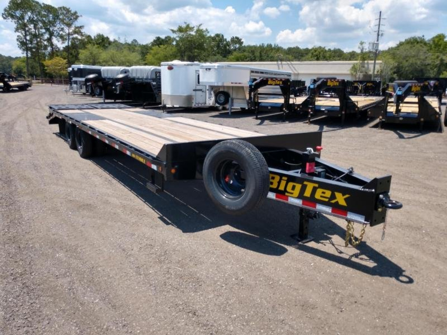 New 22PH-25BK+5MR BIG TEX 8.5' X 30' FLATBED TRAILER