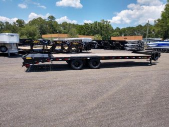 New 22PH-25BK+5MR BIG TEX 8.5' X 30' FLATBED TRAILER