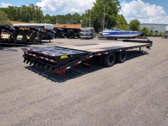 New 22PH-25BK+5MR BIG TEX 8.5' X 30' FLATBED TRAILER
