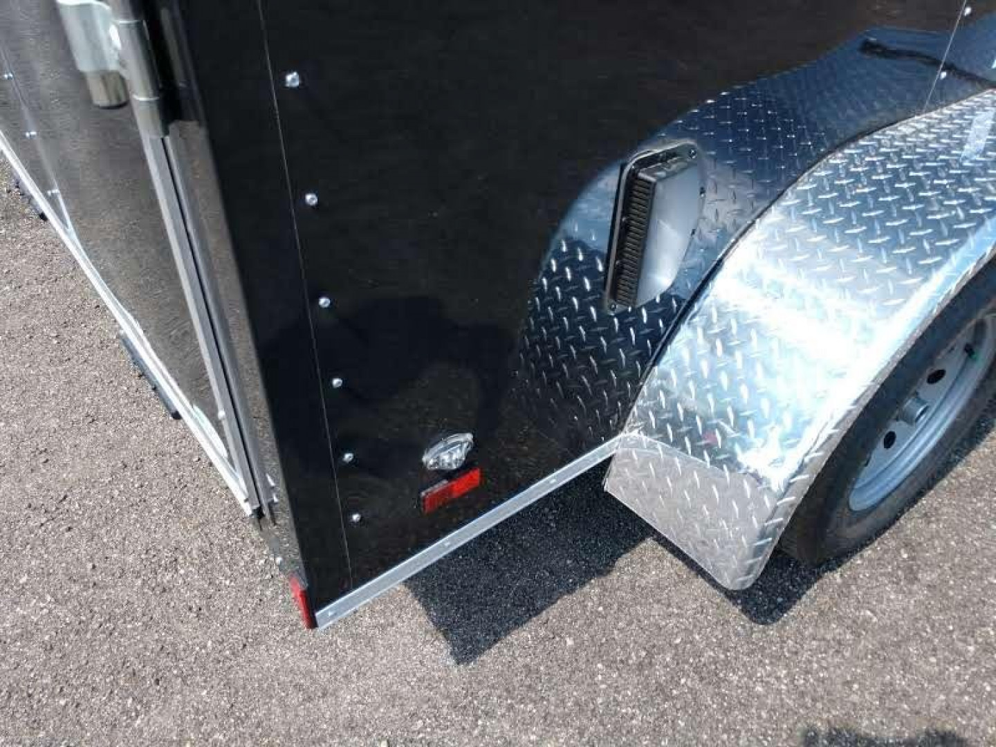 New GANS612TA2 CARGO MATE 6' X 12' ENCLOSED CARGO TRAILER W/ REAR RAMP DOOR & SIDE DOOR