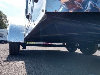 New GANS612TA2 CARGO MATE 6' X 12' ENCLOSED CARGO TRAILER W/ REAR RAMP DOOR & SIDE DOOR