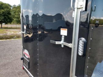 New GANS612TA2 CARGO MATE 6' X 12' ENCLOSED CARGO TRAILER W/ REAR RAMP DOOR & SIDE DOOR