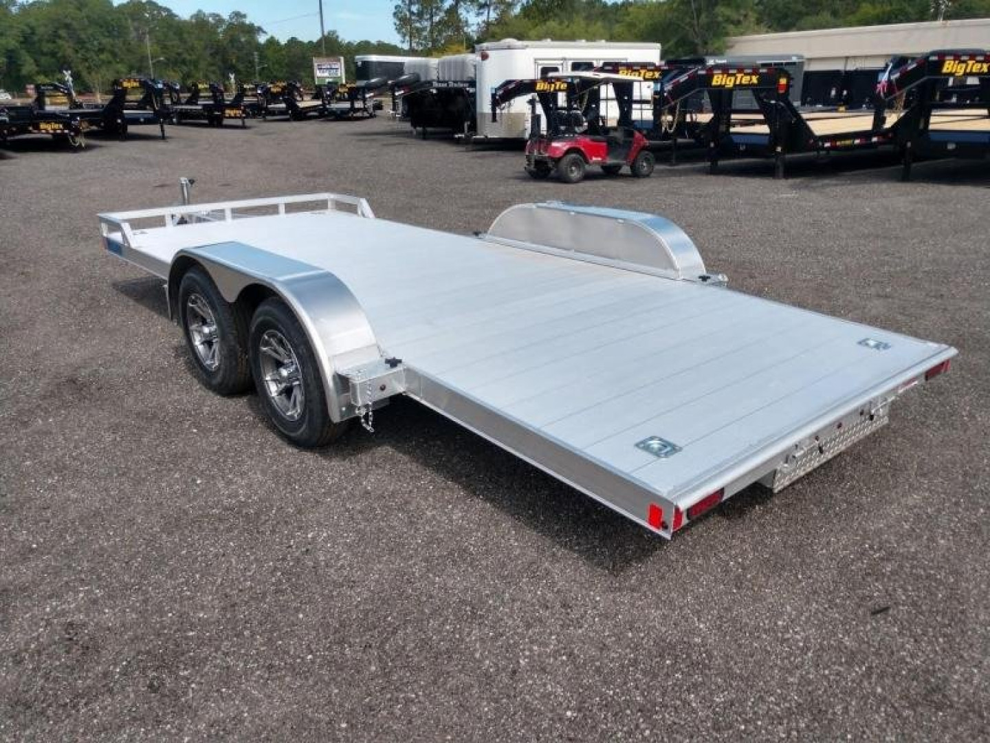 New MOCH8X18A MISSION 18' ALUMINUM CAR HAULER W/ 6' RAMPS