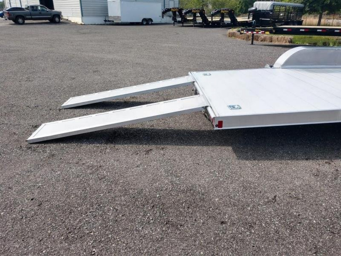 New MOCH8X18A MISSION 18' ALUMINUM CAR HAULER W/ 6' RAMPS