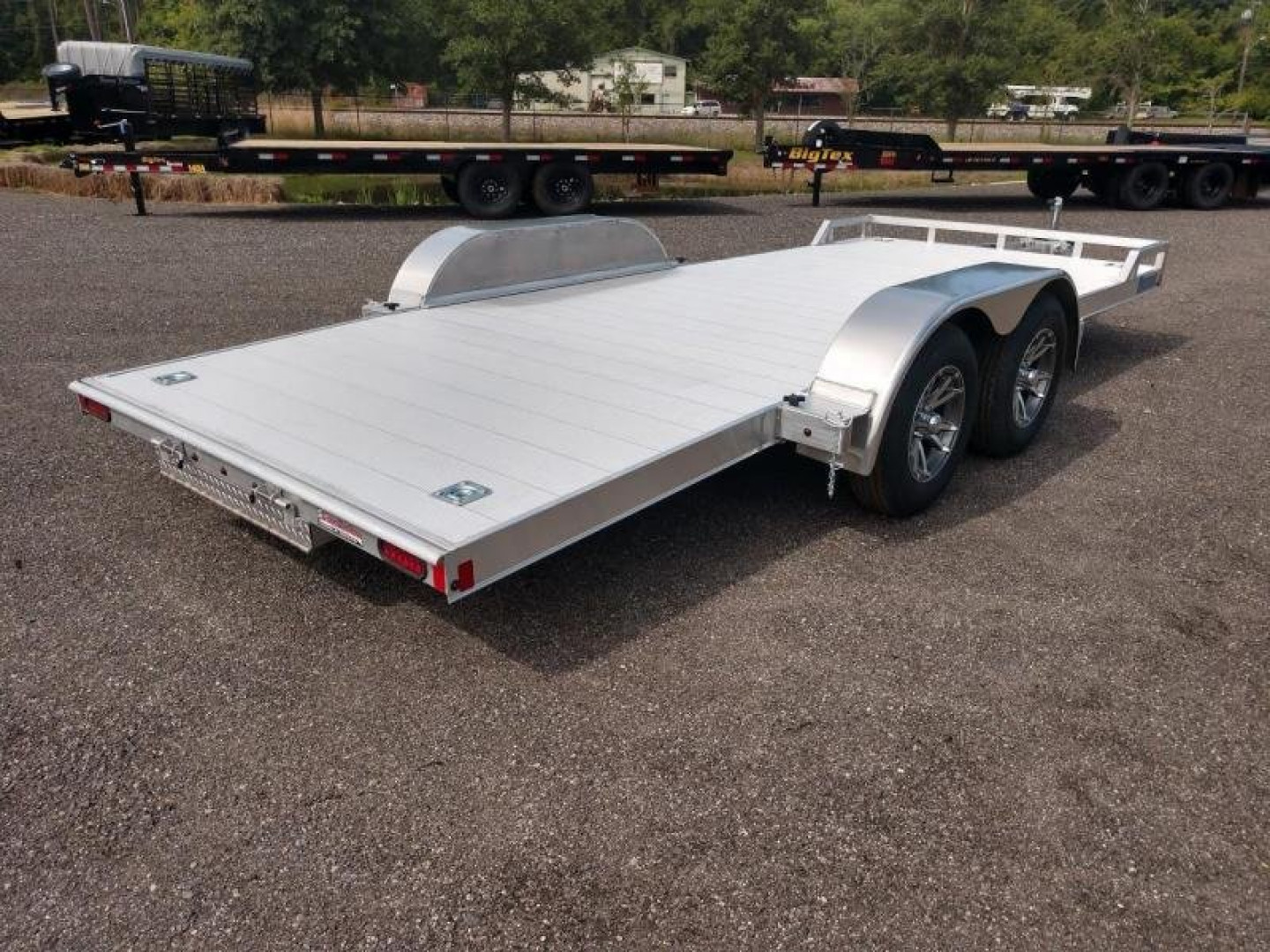 New MOCH8X18A MISSION 18' ALUMINUM CAR HAULER W/ 6' RAMPS