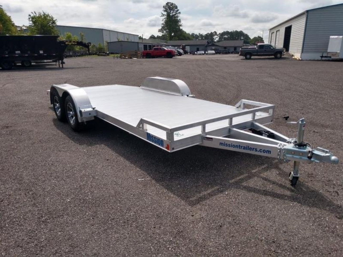 New MOCH8X18A MISSION 18' ALUMINUM CAR HAULER W/ 6' RAMPS