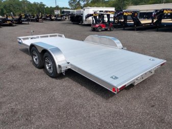 New MOCH8X18A MISSION 18' ALUMINUM CAR HAULER W/ 6' RAMPS