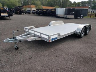 New MOCH8X18A MISSION 18' ALUMINUM CAR HAULER W/ 6' RAMPS