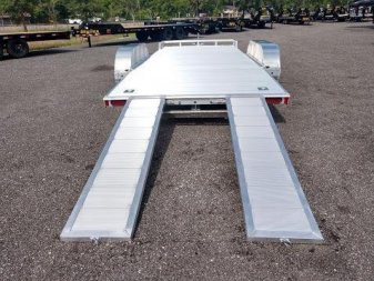 New MOCH8X18A MISSION 18' ALUMINUM CAR HAULER W/ 6' RAMPS