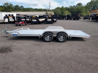 New MOCH8X18A MISSION 18' ALUMINUM CAR HAULER W/ 6' RAMPS