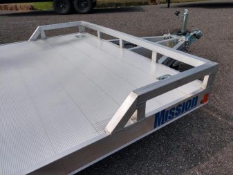 New MOCH8X18A MISSION 18' ALUMINUM CAR HAULER W/ 6' RAMPS