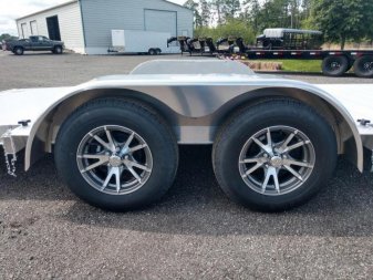 New MOCH8X18A MISSION 18' ALUMINUM CAR HAULER W/ 6' RAMPS