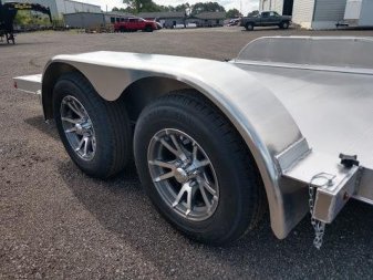 New MOCH8X18A MISSION 18' ALUMINUM CAR HAULER W/ 6' RAMPS