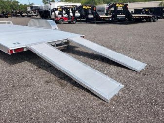 New MOCH8X18A MISSION 18' ALUMINUM CAR HAULER W/ 6' RAMPS