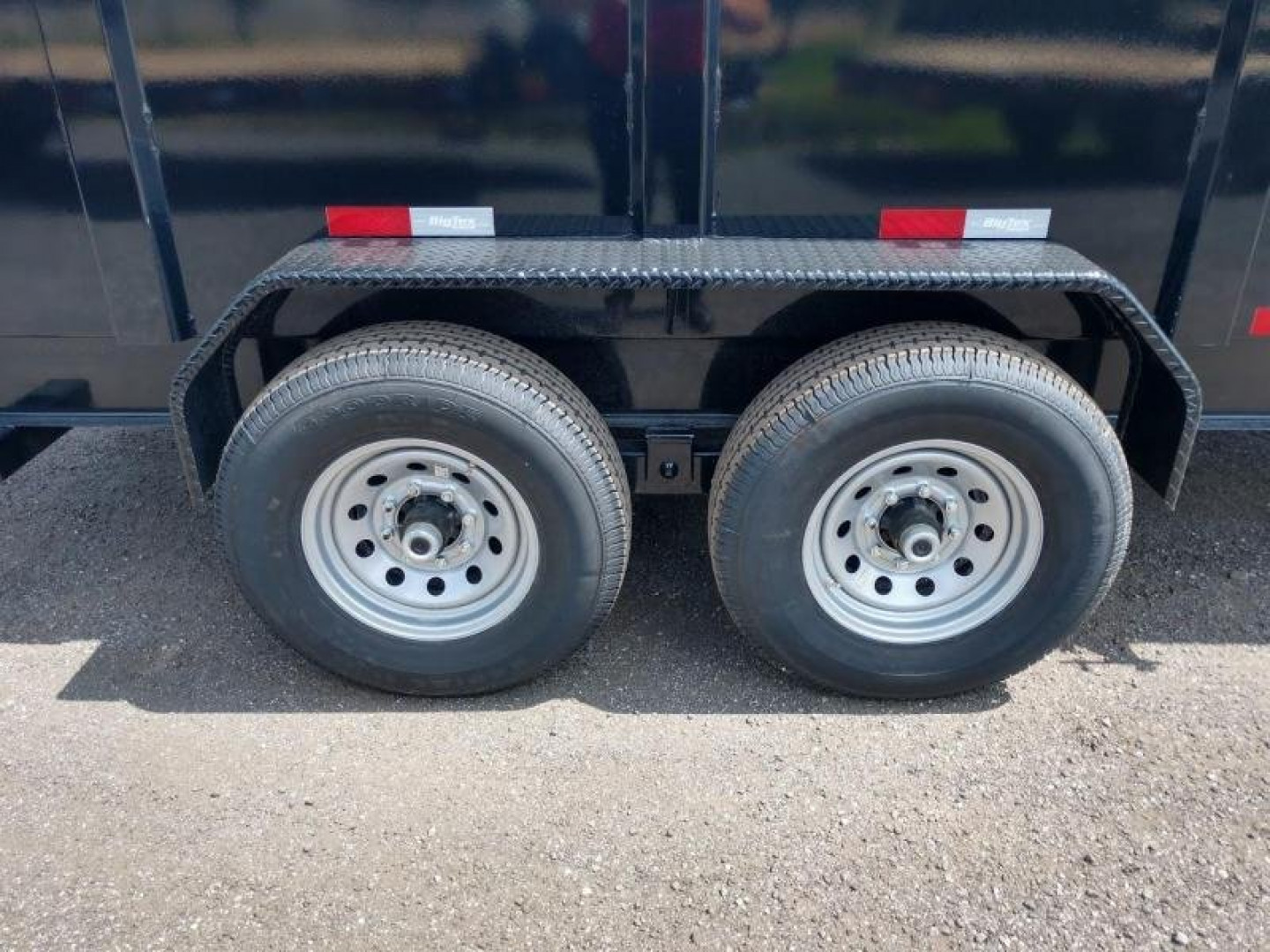 New 14LP-16BK6-P4 BIG TEX 7' X 16' DUMP TRAILER W/ TARP & 4' SIDES