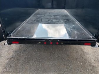New 14LP-16BK6-P4 BIG TEX 7' X 16' DUMP TRAILER W/ TARP & 4' SIDES