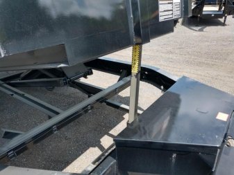 New 14LP-16BK6-P4 BIG TEX 7' X 16' DUMP TRAILER W/ TARP & 4' SIDES