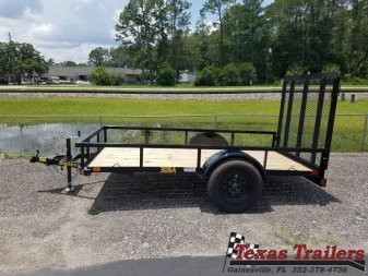 New 30SA-10BK4RG BIG TEX 5' X 10' UTILITY TRAILER W/ SPRING ASSISTED TAILGATE