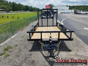 New 30SA-10BK4RG BIG TEX 5' X 10' UTILITY TRAILER W/ SPRING ASSISTED TAILGATE