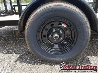 New 30SA-10BK4RG BIG TEX 5' X 10' UTILITY TRAILER W/ SPRING ASSISTED TAILGATE