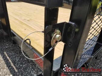 New 30SA-10BK4RG BIG TEX 5' X 10' UTILITY TRAILER W/ SPRING ASSISTED TAILGATE
