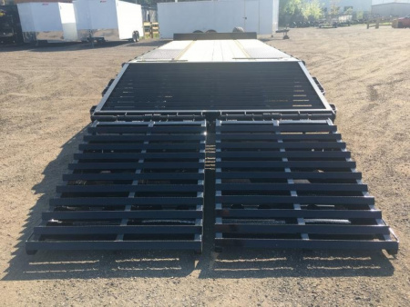 New 25PH-25BK+5MR BIG TEX 8.5' X 30' FLATBED TRAILER W/ MEGA RAMPS & UPGRADED TIRES