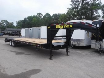 New 14GN-30D5A-MRBK BIG TEX 8.5' X 30' FLATBED TRAILER