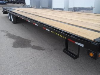 New 14GN-30D5A-MRBK BIG TEX 8.5' X 30' FLATBED TRAILER