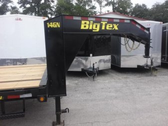 New 14GN-30D5A-MRBK BIG TEX 8.5' X 30' FLATBED TRAILER