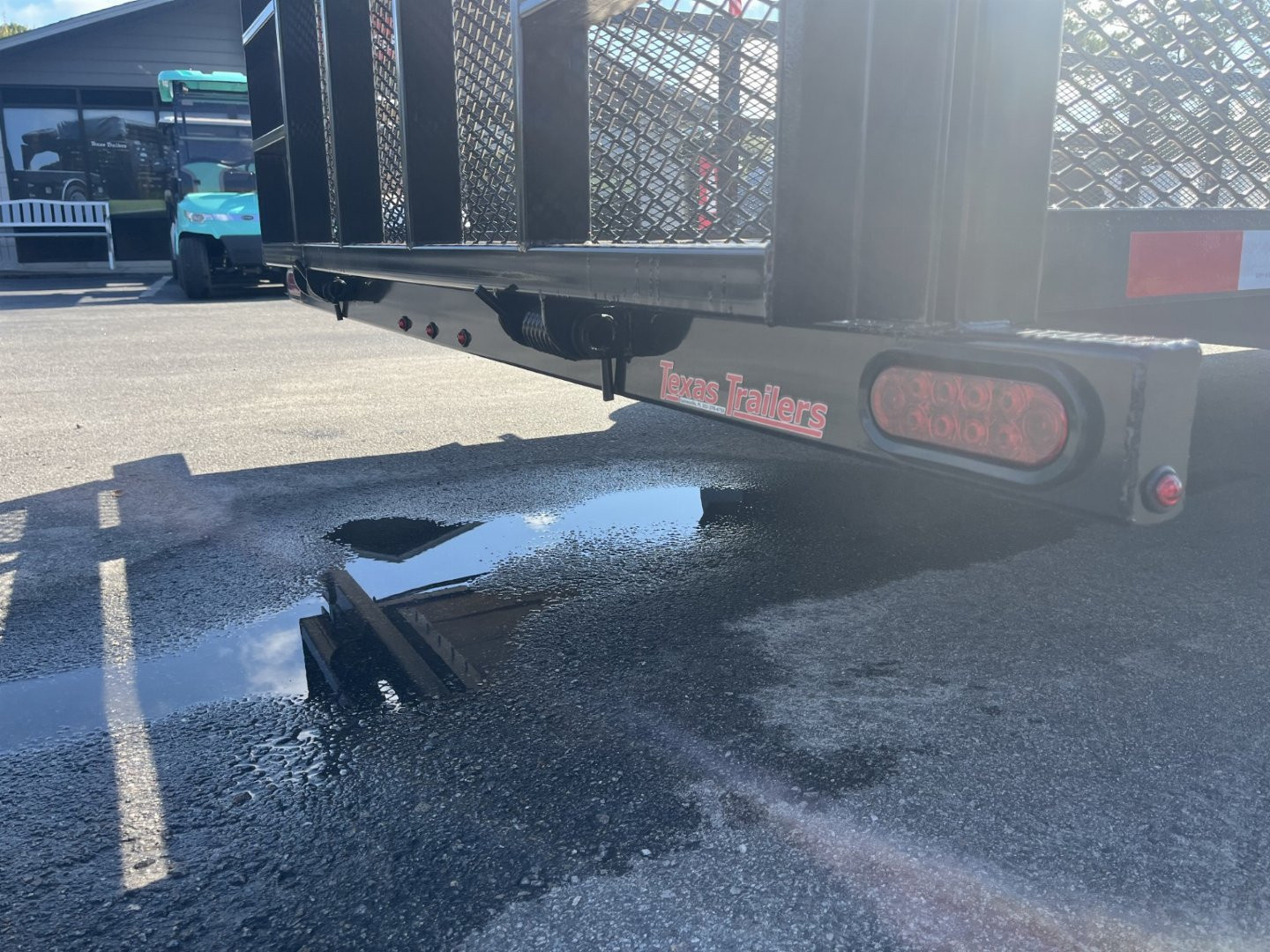 New LM61810 TEXAS TRAILERS 6'10" X 18' LAWN MAINTENANCE TRAILER