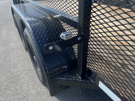 New LM61810 TEXAS TRAILERS 6'10" X 18' LAWN MAINTENANCE TRAILER