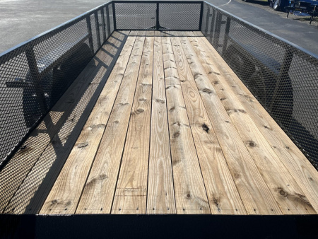 New LM61810 TEXAS TRAILERS 6'10" X 18' LAWN MAINTENANCE TRAILER