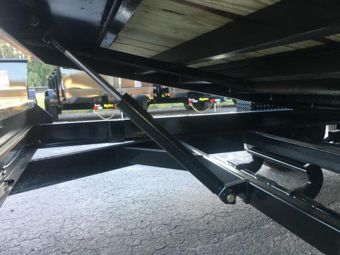 New 14FT-16BK BIG TEX 7' X 16' TANDEM AXLE FULL TILT DECK EQUIPMENT TRAILER
