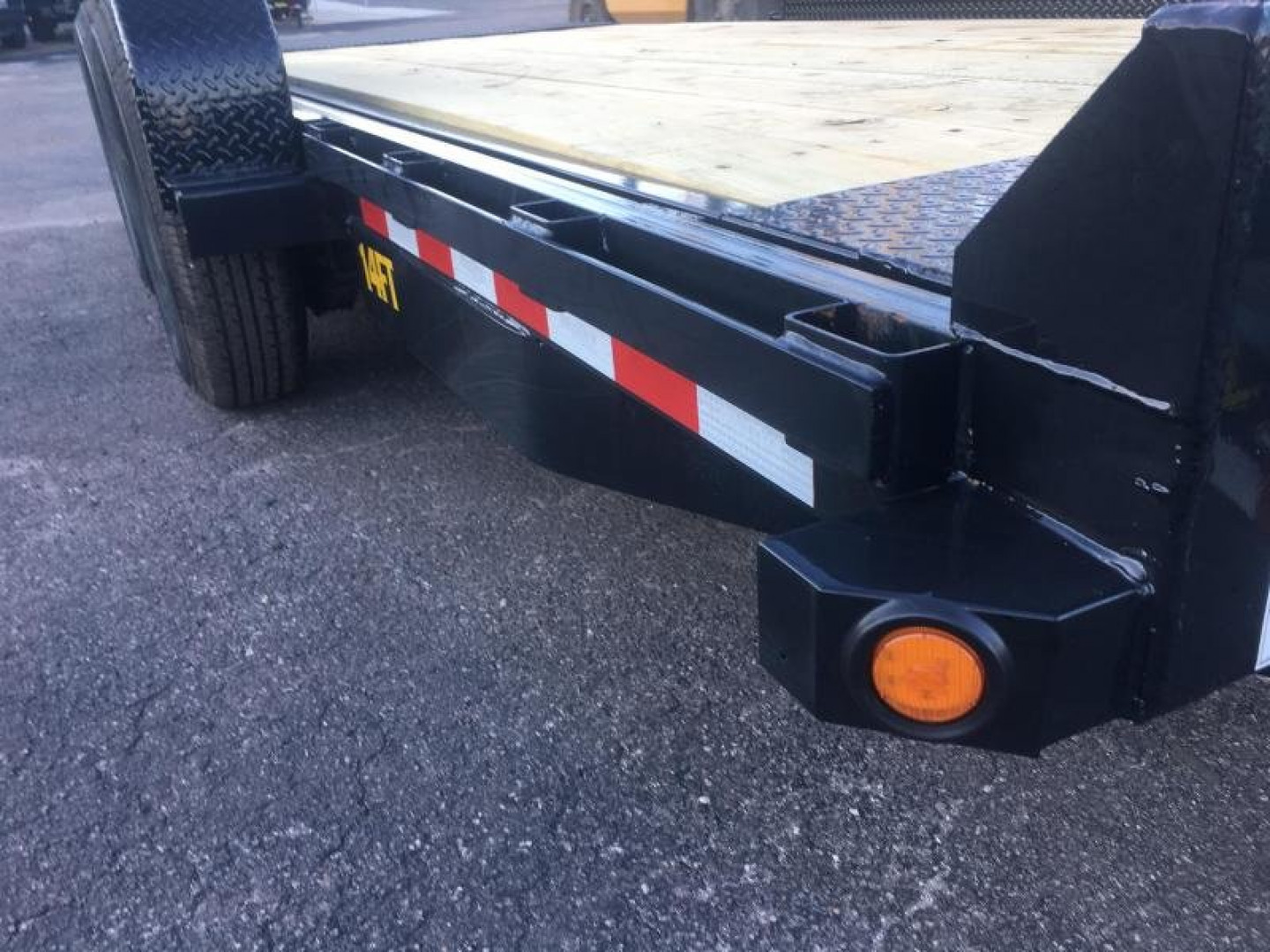 New 14FT-16BK BIG TEX 7' X 16' TANDEM AXLE FULL TILT DECK EQUIPMENT TRAILER