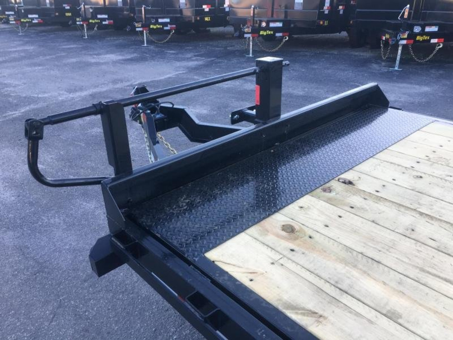 New 14FT-16BK BIG TEX 7' X 16' TANDEM AXLE FULL TILT DECK EQUIPMENT TRAILER