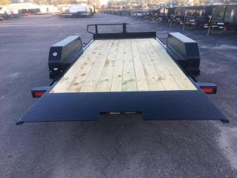 New 14FT-16BK BIG TEX 7' X 16' TANDEM AXLE FULL TILT DECK EQUIPMENT TRAILER