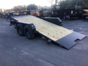New 14FT-16BK BIG TEX 7' X 16' TANDEM AXLE FULL TILT DECK EQUIPMENT TRAILER