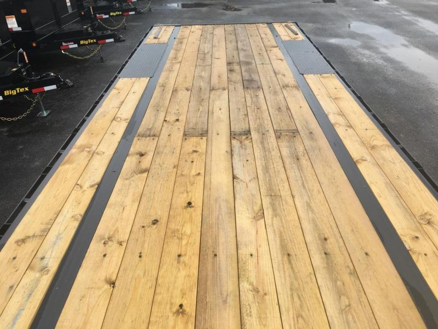 New 14PH-25BK+5MR BIG TEX 8.5' X 30' FLATBED TRAILER W/ MEGA RAMPS